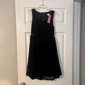 NWT Xhilaration black lace dress